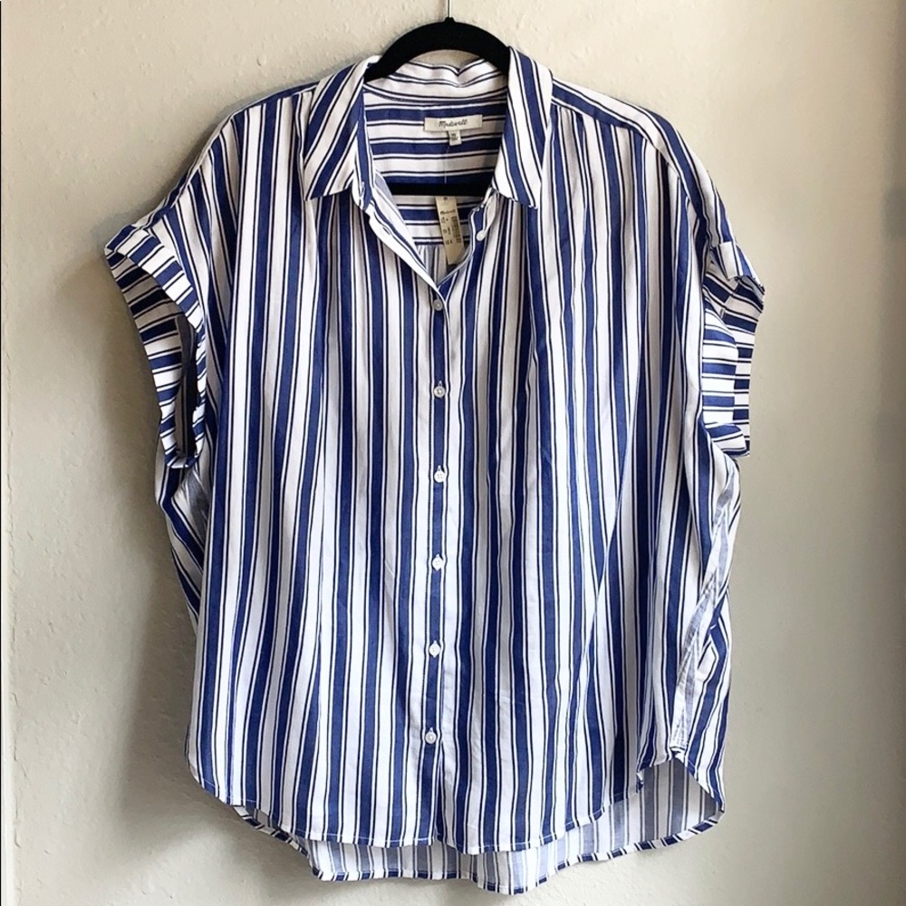 SALE!! Madewell - CENTRAL SHIRT IN SHEA STRIPE